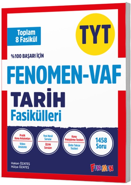 Fenomen Tyt Vaf Tarıh Fasıkül Setı (1-2-3-4-5-6-7-8.fasıkül)