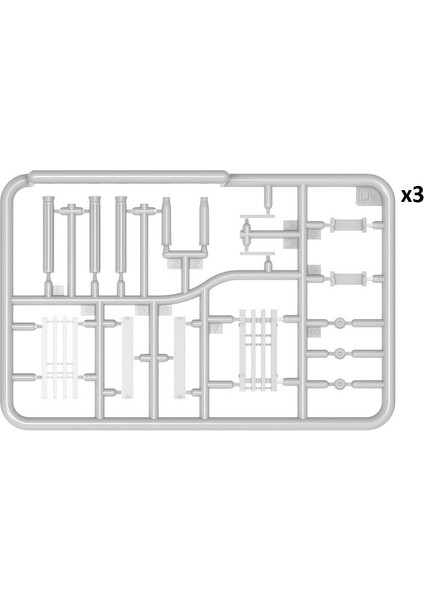 Mühimmat Kutuları Taşıyan Alman Askerler modelleri