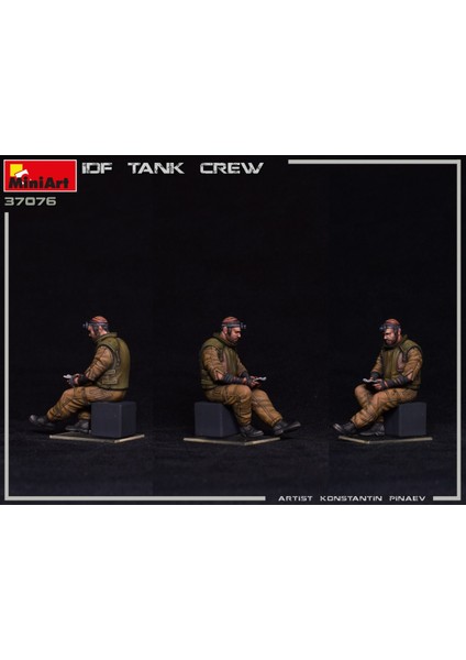 Miniart Idf Tank Mürettebatı