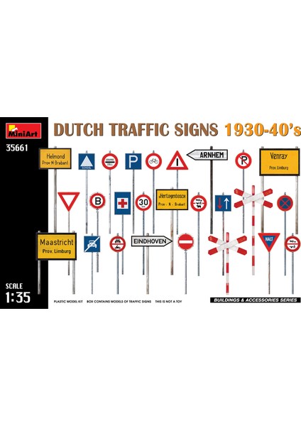 Hollanda Trafik Işaretleri (1930-40'LAR