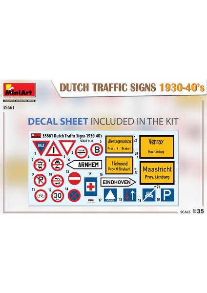 Hollanda Trafik Işaretleri (1930-40'LAR