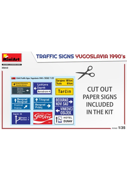 Yugoslavya Trafik Işaretleri (1990'LAR)