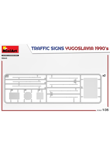 Yugoslavya Trafik Işaretleri (1990'LAR)