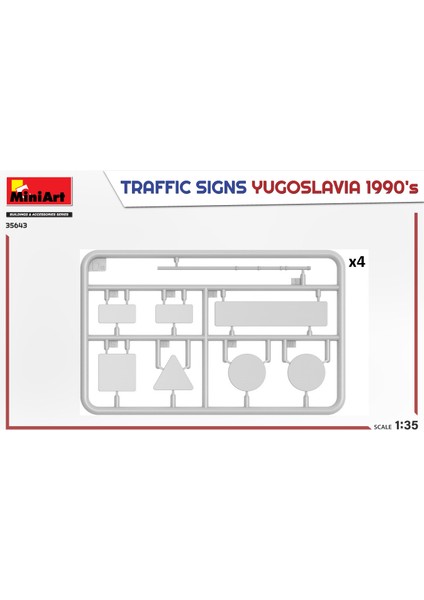 Yugoslavya Trafik Işaretleri (1990'LAR)