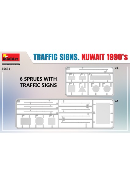 Trafik Işaretleri. Kuveyt 90'lar