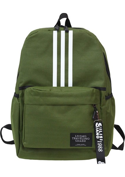 Yeni Sırt Çantası Erkek Büyük Kapasiteli Çift Sırt Çantası Kolej Lise Öğrencisi Okul Çantası Kampüs Seyahat Moda Çift Sırt (Yurt Dışından)