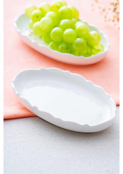 Nirvana Oval Kayık Tabak - 17 cm