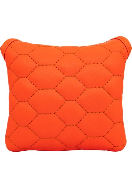 Golf Çekiç Atıcı Kafa Kapağı Golf Kulübü Başörtüsü Çoğu Atıcı Için Dayanıklı Turuncu 4.72 Inç x 4.92 Inç (Yurt Dışından)