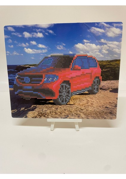 Boncuklu Taşlı Mozaik Elmas Boyama Goblen Tablo Resim Puzzle Dıamond Set 21X25 Çocuklar Için