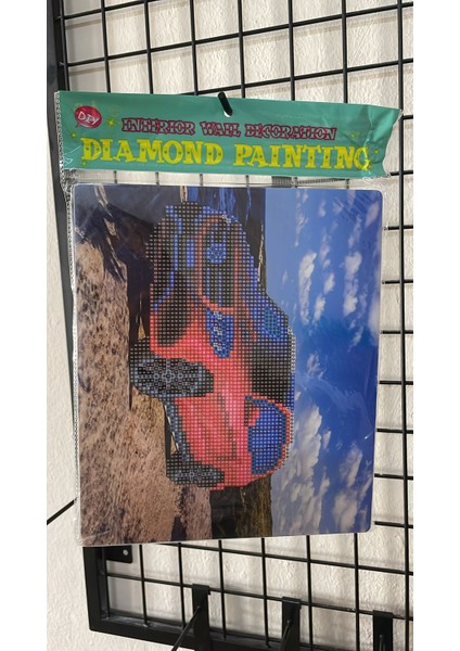 Boncuklu Taşlı Mozaik Elmas Boyama Goblen Tablo Resim Puzzle Dıamond Set 21X25 Çocuklar Için