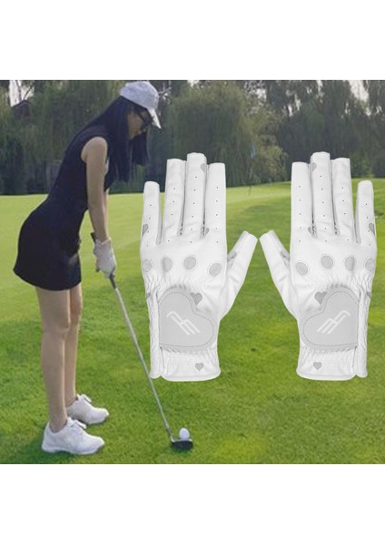 2x Alabilen Kadın Golf Eldiveni Parmaksız Kadın Eldiveni Gri 18 (Yurt Dışından) indirimleri