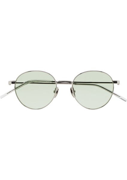 Turcatti Gümüş Yeşil Titanyum Unisex Güneş Gözlüğü