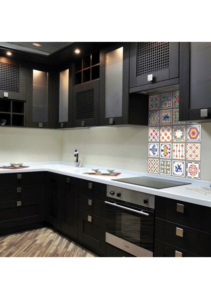 Kendinden Yapışkanlı Oyun Desenli Pvc Karo 10 x 10 cm 20'li Paket fırsatları