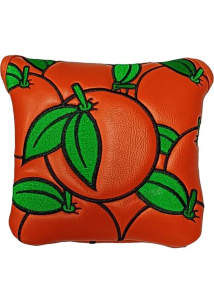 Pu Golf Çekiç Atıcı Ğı Golf Kulübü Başlıkları Turuncu Turuncu 14CMX12.5CM (Yurt Dışından)