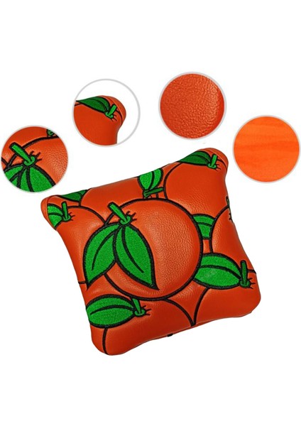 Pu Golf Çekiç Atıcı Ğı Golf Kulübü Başlıkları Turuncu Turuncu 14CMX12.5CM (Yurt Dışından) modelleri