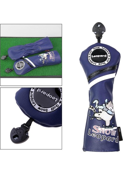 Golf Kafası Kapakları Ağı Üzerine SIĞAR(460CC) Fairway Wood ve Hibrit() Ut (Yurt Dışından)