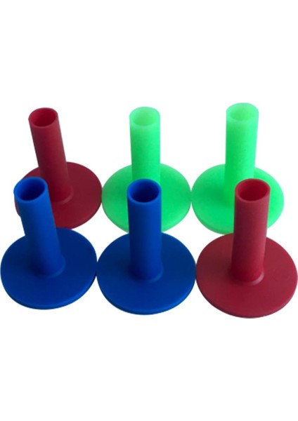 6 Grup Kauçuk Golf Sürüş Iğı Tees Kullanılabilir Golf Tutucular Dia. 55MM 65MM (Yurt Dışından) fiyatları