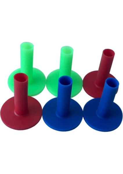 6 Grup Kauçuk Golf Sürüş Iğı Tees Kullanılabilir Golf Tutucular Dia. 55MM 65MM (Yurt Dışından) fırsatları