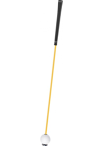 Golf Swing Trainer Golf Uygulaması Güç Tempo Esnekliği Için Salıncak Çubuğu 97CM Sarı (Yurt Dışından)