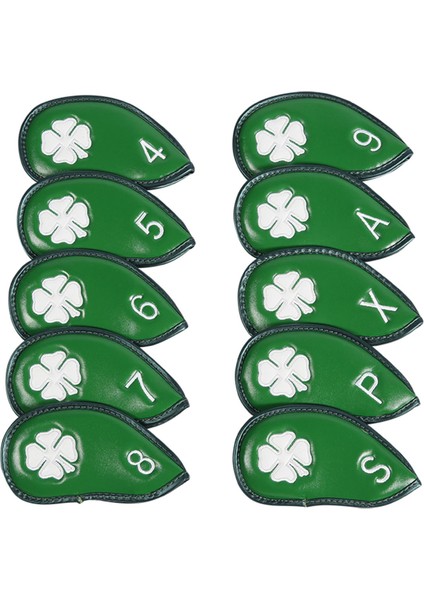 10 Adet Golf Demir Headcovers Yapışkan Kapatma Koruyucu Kılıf Golfçü Hediye (Yurt Dışından) fiyatları