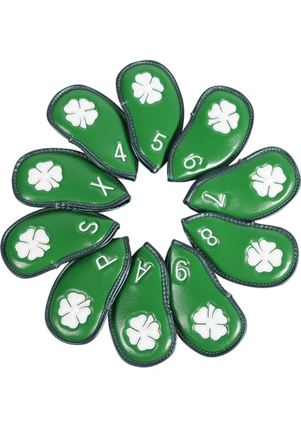 10 Adet Golf Demir Headcovers Yapışkan Kapatma Koruyucu Kılıf Golfçü Hediye (Yurt Dışından) modelleri