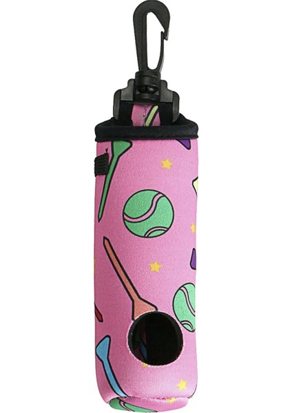 Kulüp Topu Kılıfı Tee Tutucu Açık Spor Kadın Erkek Kemer Bel Çantası Kılıfı Pembe (Yurt Dışından)