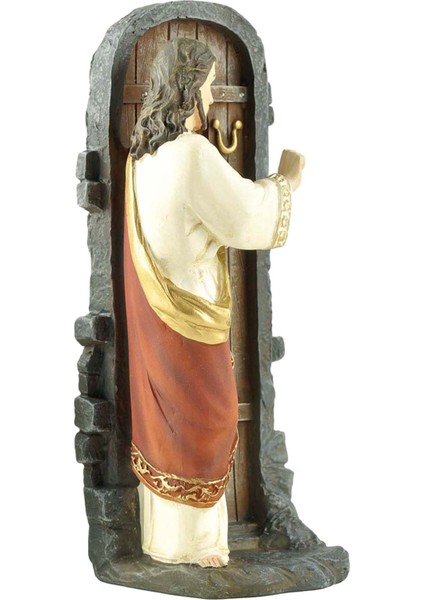 13CM Kapıyı Çalıyor Figürü Isa Süsü (Yurt Dışından)