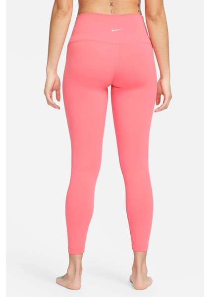 Yoga Dri-Fit High-Rise 7/8 Yüksek Bel Toparlayıcı Kadın Tayt Pembe fiyatları