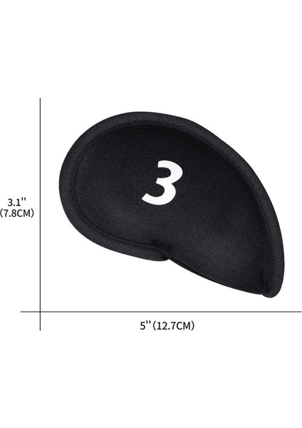 9 Adet Golf Demir Headcovers Anti Scratch Modern Koruyucu Kılıf Demir Kafa (Yurt Dışından) modelleri