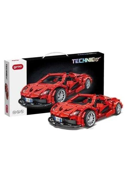 Technic Woma Kırmızı Spor Araba C0905