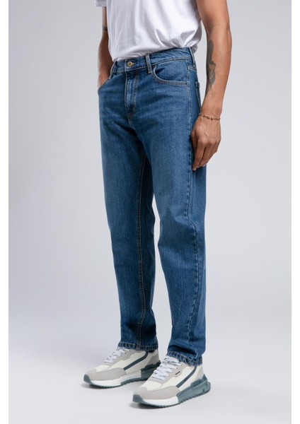 Erkek Jean Pantolon Mavi