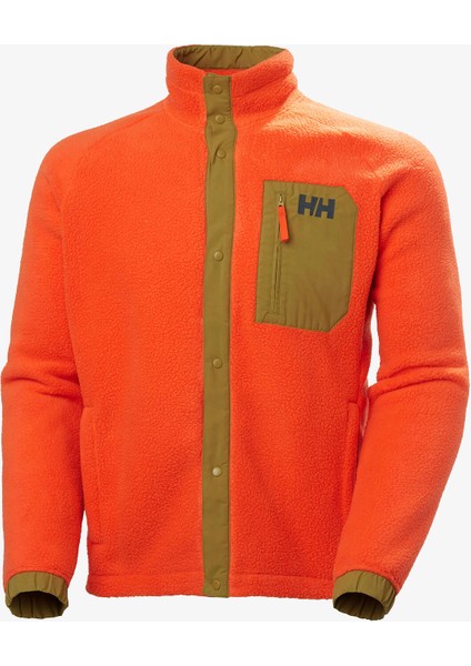 Helly Hansen Panorama Pile Snap Erkek Kırmızı Polar 63348-147