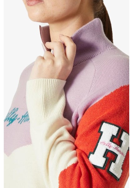 Helly Hansen W Apres Knitted Kazak Kadın Çok Renkli Polar 66029-047