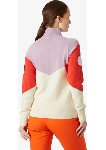 Helly Hansen W Apres Knitted Kazak Kadın Çok Renkli Polar 66029-047