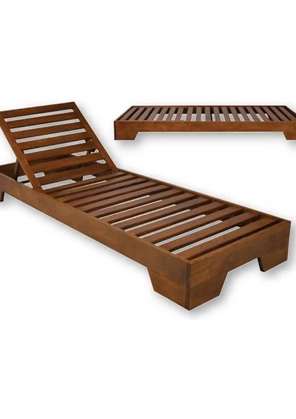 Elawoodworking Ahşap Şezlong 3 Kademeli fiyatları
