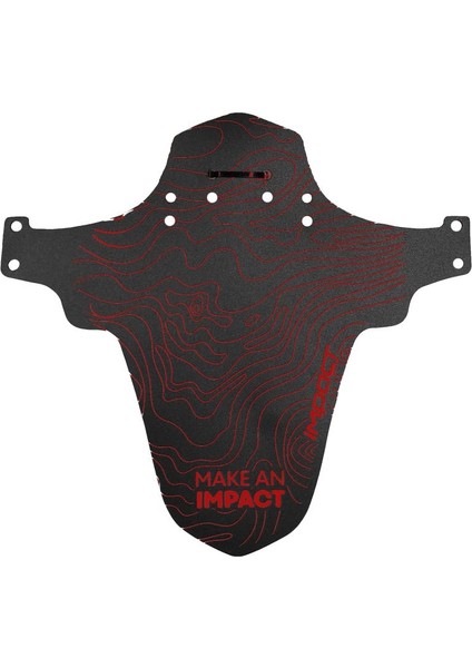Impact Make An Bisiklet Çamurluk Mde-35 Kırmızı