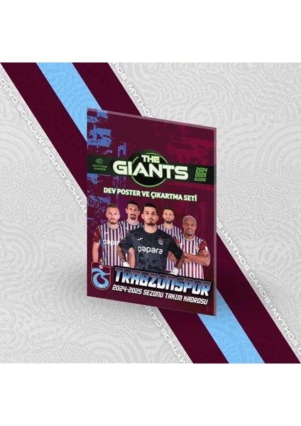 Trabzonspor - The Gıants 24/25 Poster ve Çıkartma Seti modelleri
