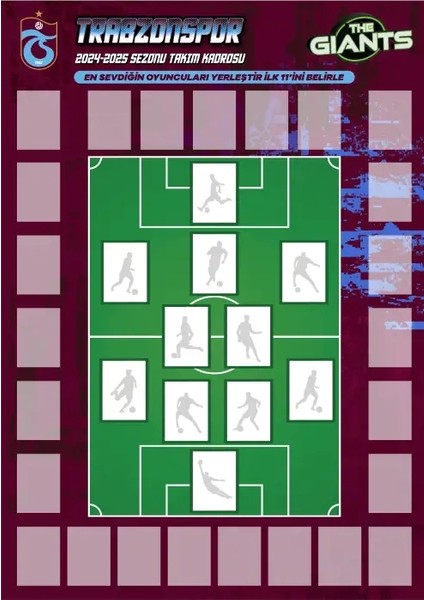 Trabzonspor - The Gıants 24/25 Poster ve Çıkartma Seti fırsatları