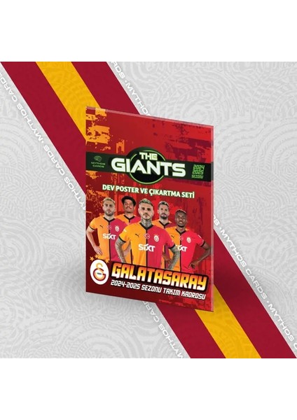 Mythos Cards Galatasaray - The Gıants 24/25 Poster ve Çıkartma Seti