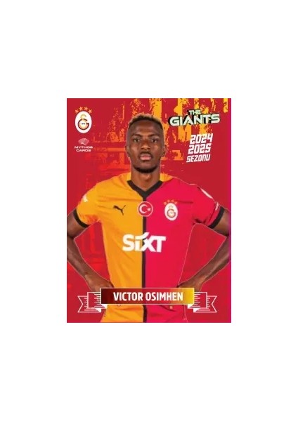 Mythos Cards Galatasaray - The Gıants 24/25 Poster ve Çıkartma Seti