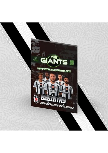 Beşiktaş - The Gıants 24/25 Poster ve Çıkartma Seti