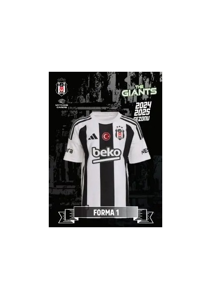 Beşiktaş - The Gıants 24/25 Poster ve Çıkartma Seti