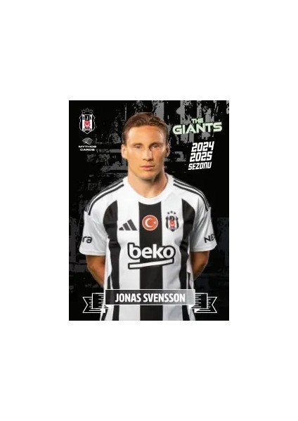 Beşiktaş - The Gıants 24/25 Poster ve Çıkartma Seti