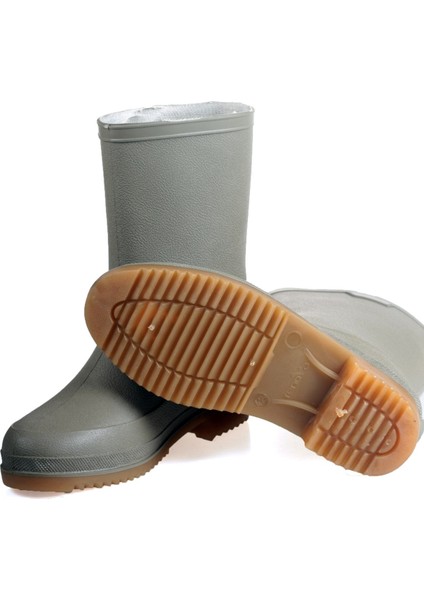 Kısa Krep Kauçuk Yeşil Çizme modelleri