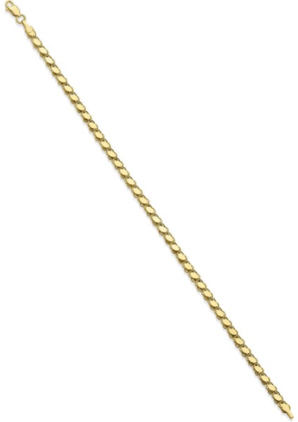 14 Ayar Altın Pullu Bileklik 4 mm fiyatları