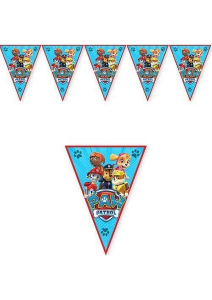 Paw Patrol Flama Bayrak Set (2 Metre)