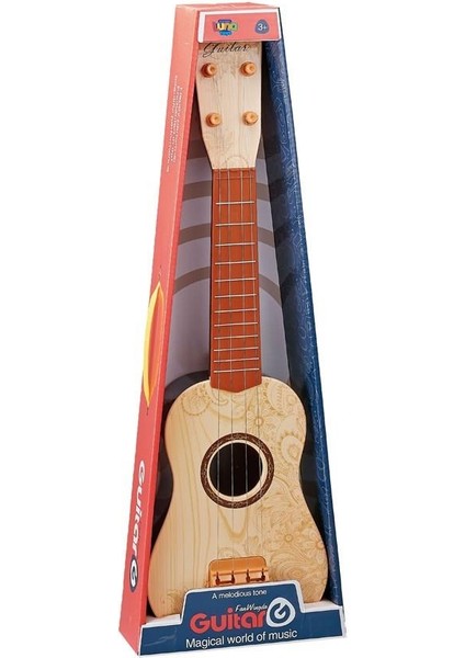 Ilk Klasik Gitarım Çiçek Desenli 55 cm