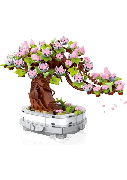 Blok Çiçek Bonsai Ağacı 451 Parça