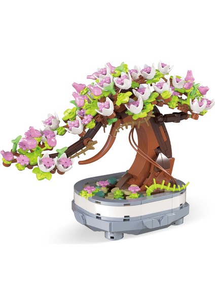 Blok Çiçek Bonsai Ağacı 451 Parça