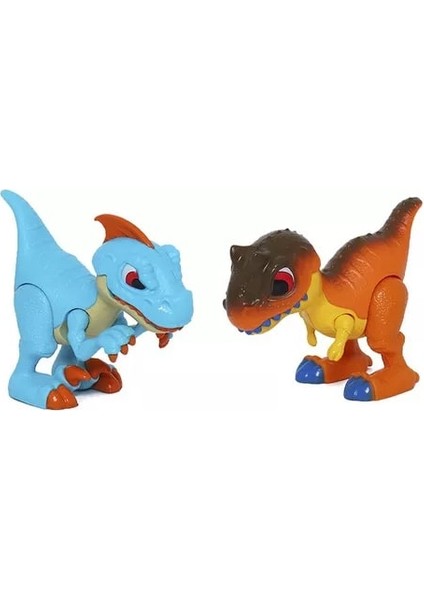 Dino Troops Kids Raptor Megalosaurus Ikili Set